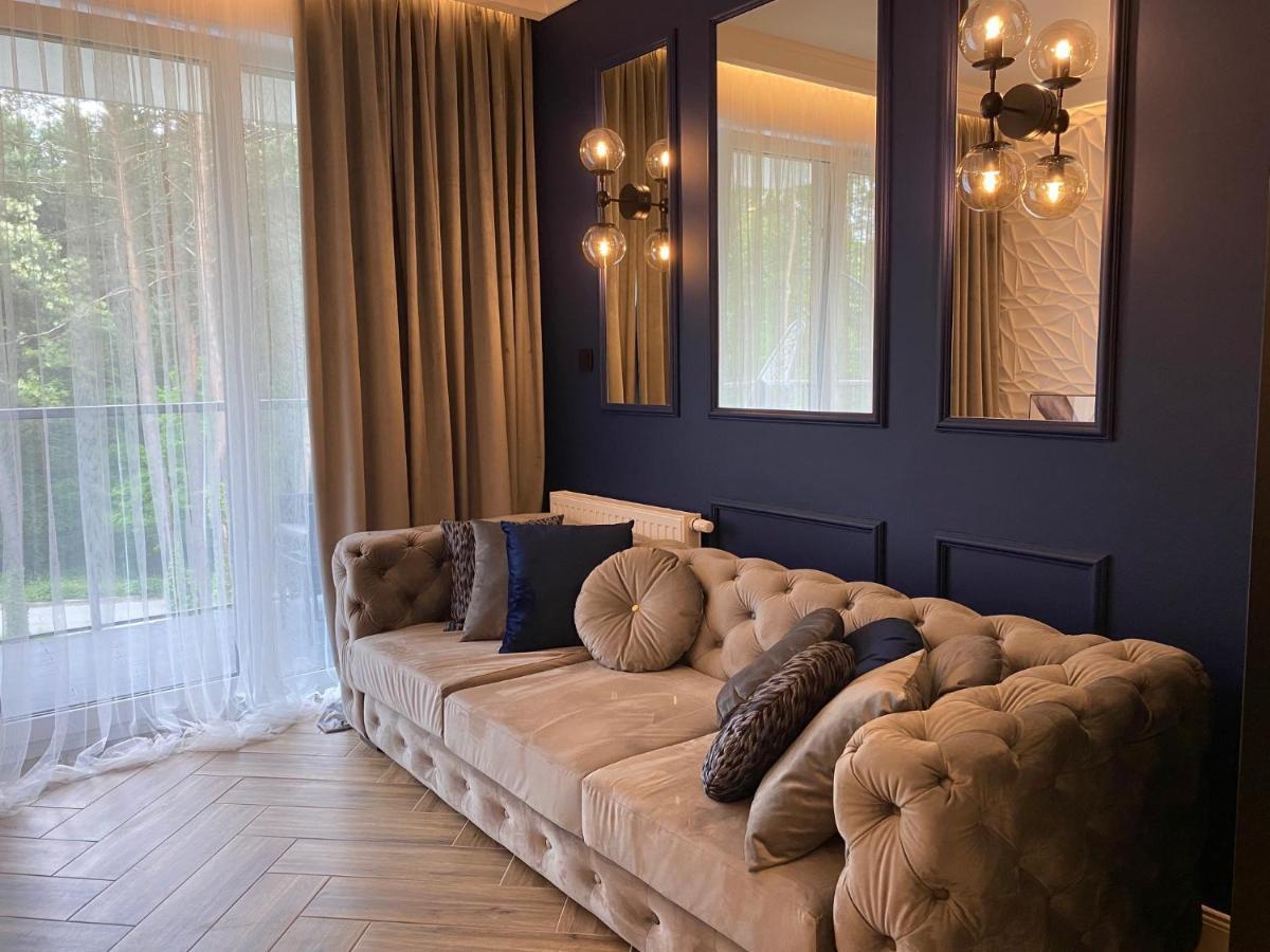 Апартаменти Family & Business Sauna No 6 Lesny Nad Zalewem Cedzyna - 1 Bedroom With Private Sauna, Terrace, Parking, Catering Options